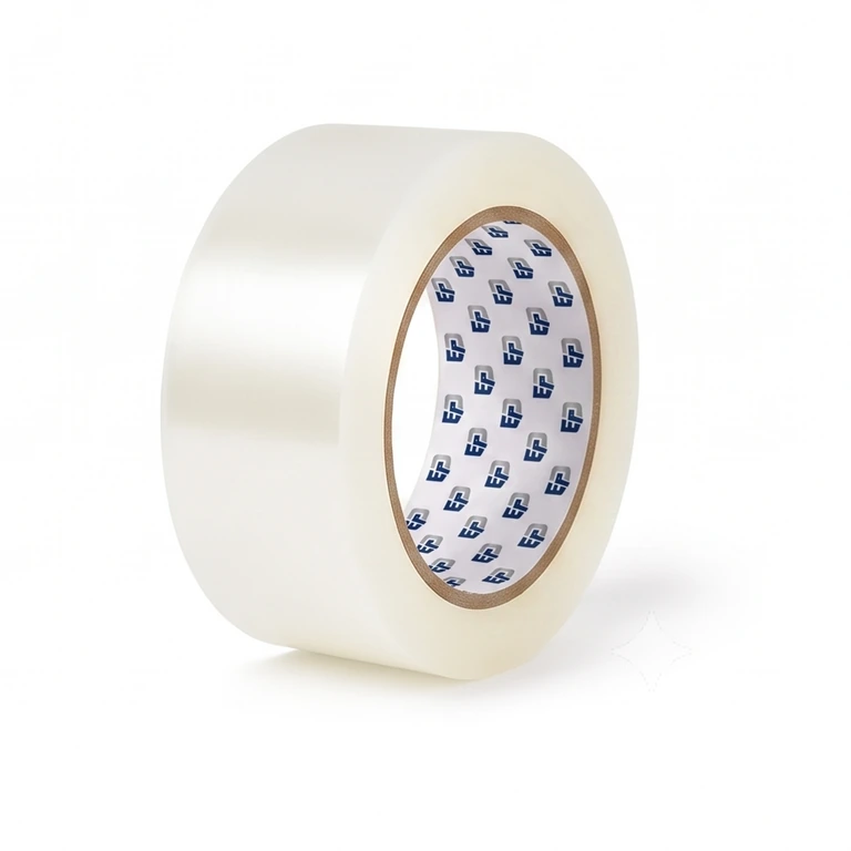 PE Tape 55 Mic — White — Europack industrial product